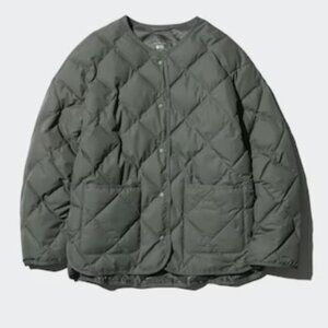 Uniqlo Olive Green Puffer Jacket